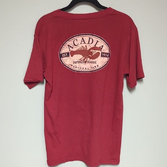 Acadia Red Graphic T-Shirt - Picture 5 of 5